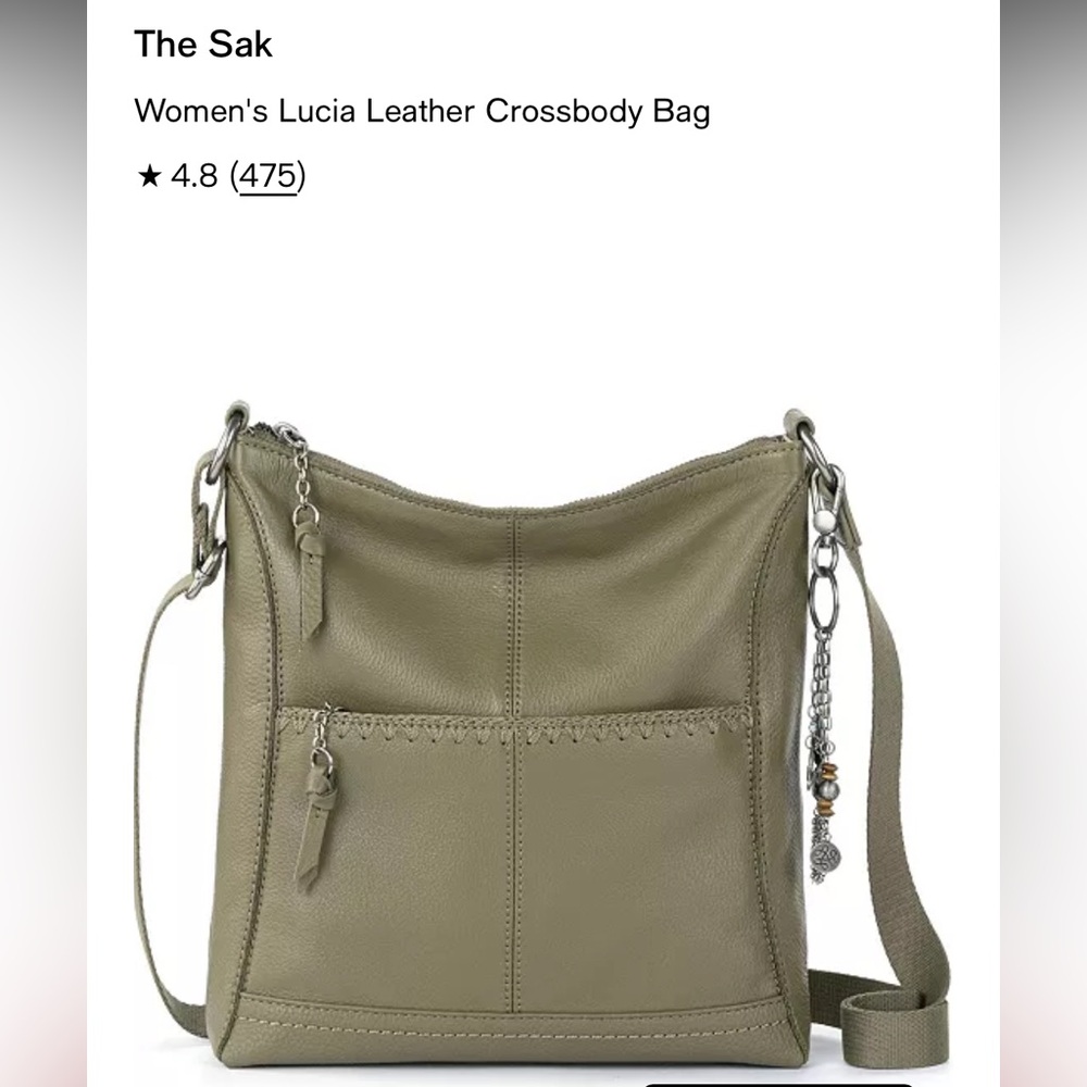 The Sak Women’s Lucia Crossbody - Olive Green
